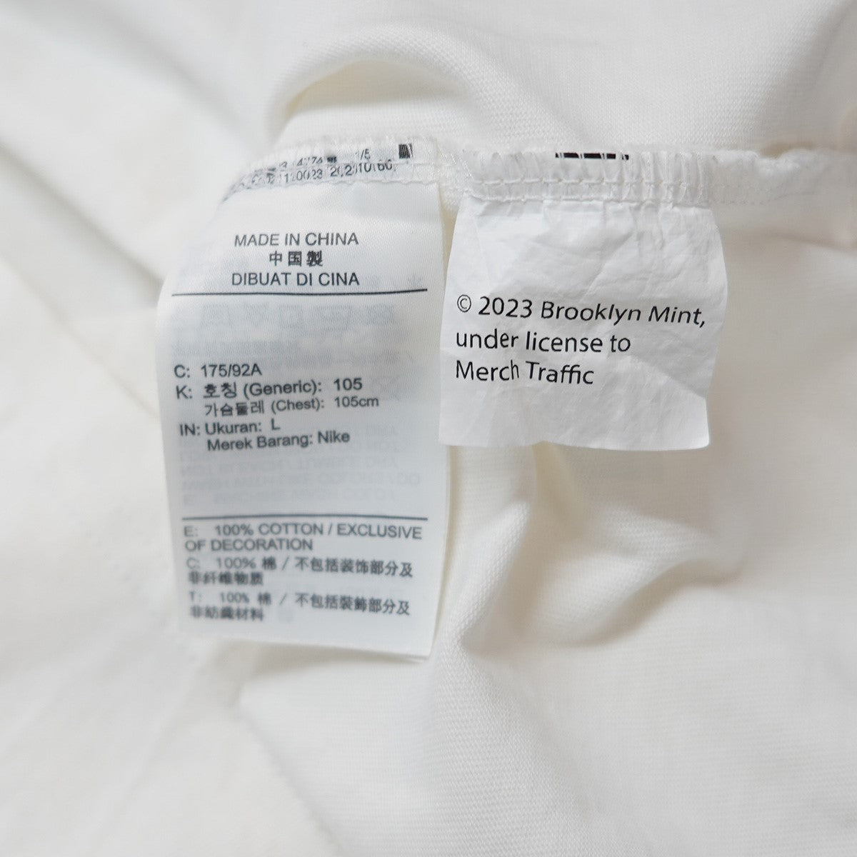 Supreme×JORDAN 24AW Jordan Biggie S／S Topx ジョーダン ビギー エスエス トップ ロゴ フォト Tシャツ 古着・中古-6枚目のアイテム画像