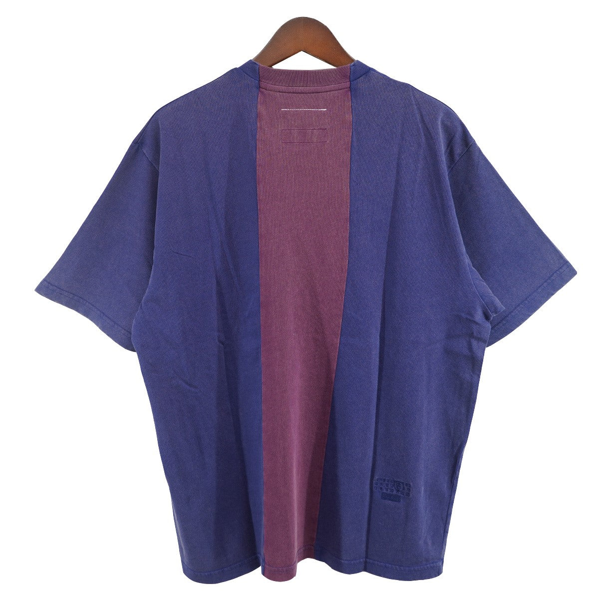 Supreme×MM6 Maison Margiela 26SS MM6 Maison Margiela Split S／S Top Navy ヴィンテージ加工 Vintageメゾンマルジェラ スプリット ショートスリーブトップ Tシャツ 古着・中古-3枚目のアイテム画像