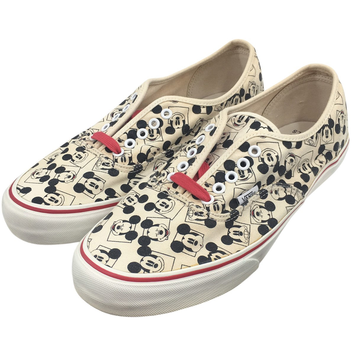 VANS 2013 VAULT VANS OG AUTHENTIC LX (MICKEY SQUARE)ミッキー DISNEY スニーカー シューズ 靴 古着・中古-2枚目のアイテム画像