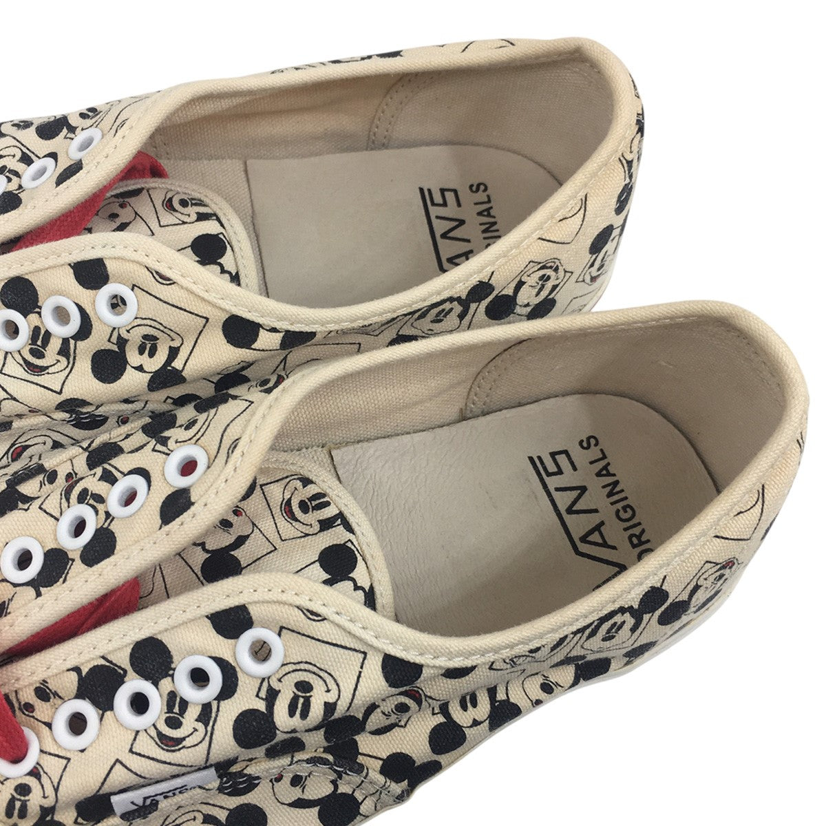 VANS 2013 VAULT VANS OG AUTHENTIC LX (MICKEY SQUARE)ミッキー DISNEY スニーカー シューズ 靴 古着・中古-4枚目のアイテム画像