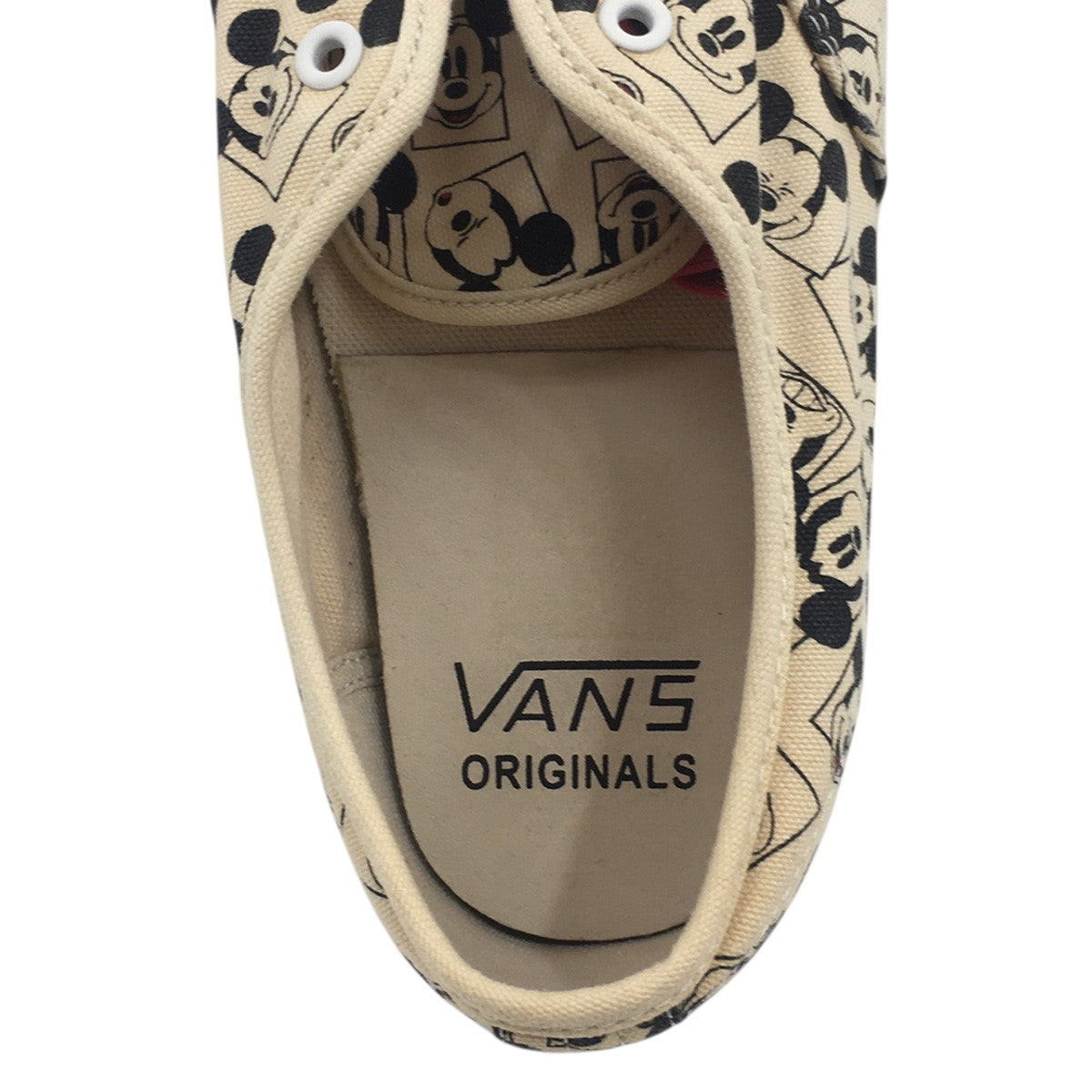 VANS 2013 VAULT VANS OG AUTHENTIC LX (MICKEY SQUARE)ミッキー DISNEY スニーカー シューズ 靴 古着・中古-7枚目のアイテム画像
