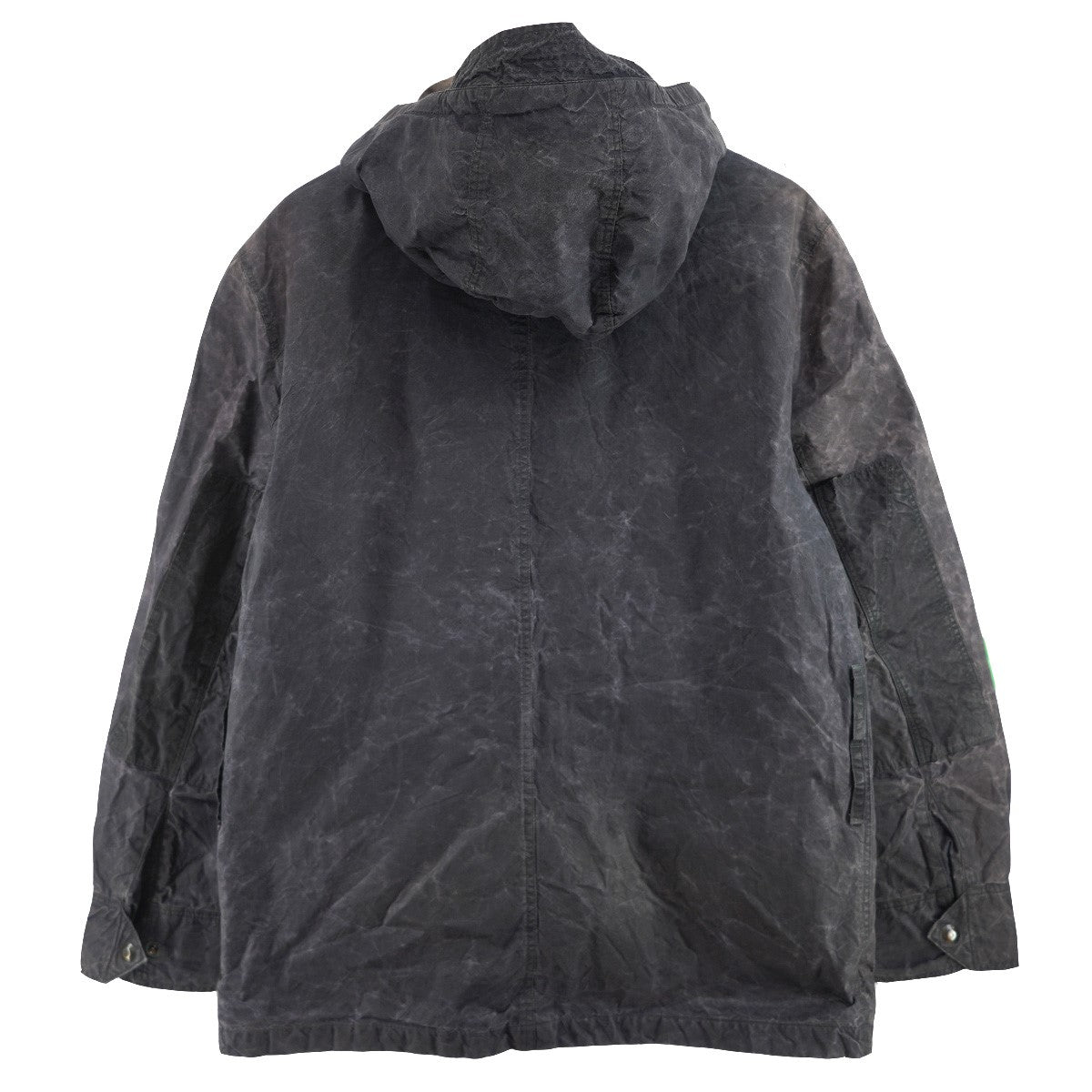 POLO RALPH LAUREN All Weather Wear Waxed Cotton Hooded Field Parkaワックス コットン Vintage ヴィンテージ加工 ジャケット 古着・中古-2枚目のアイテム画像