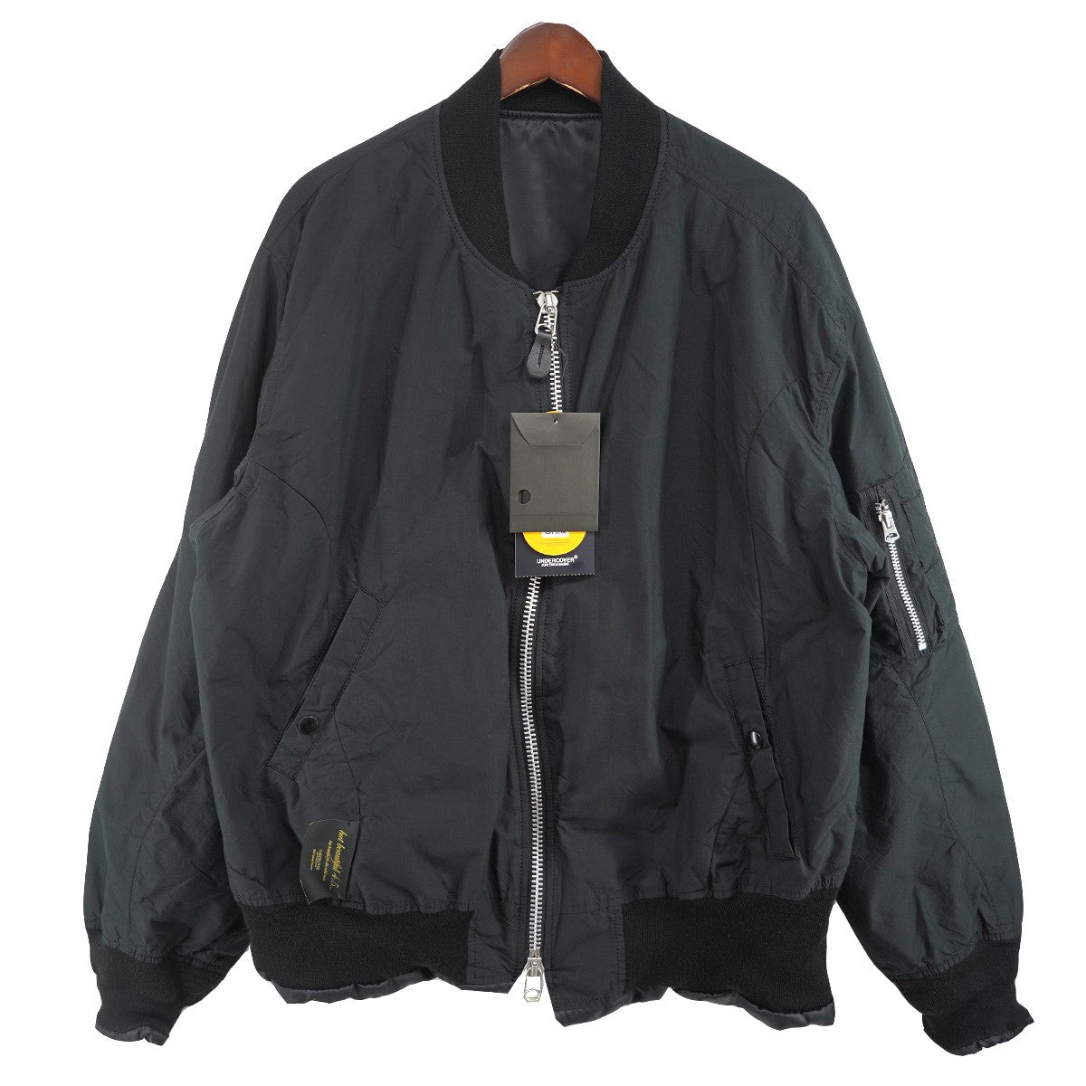 UNDERCOVER 26SS C／NyCorduraタイプライターMA-1コットン ナイロン ボンバージャケット ブルゾン 古着・中古-1枚目のアイテム画像