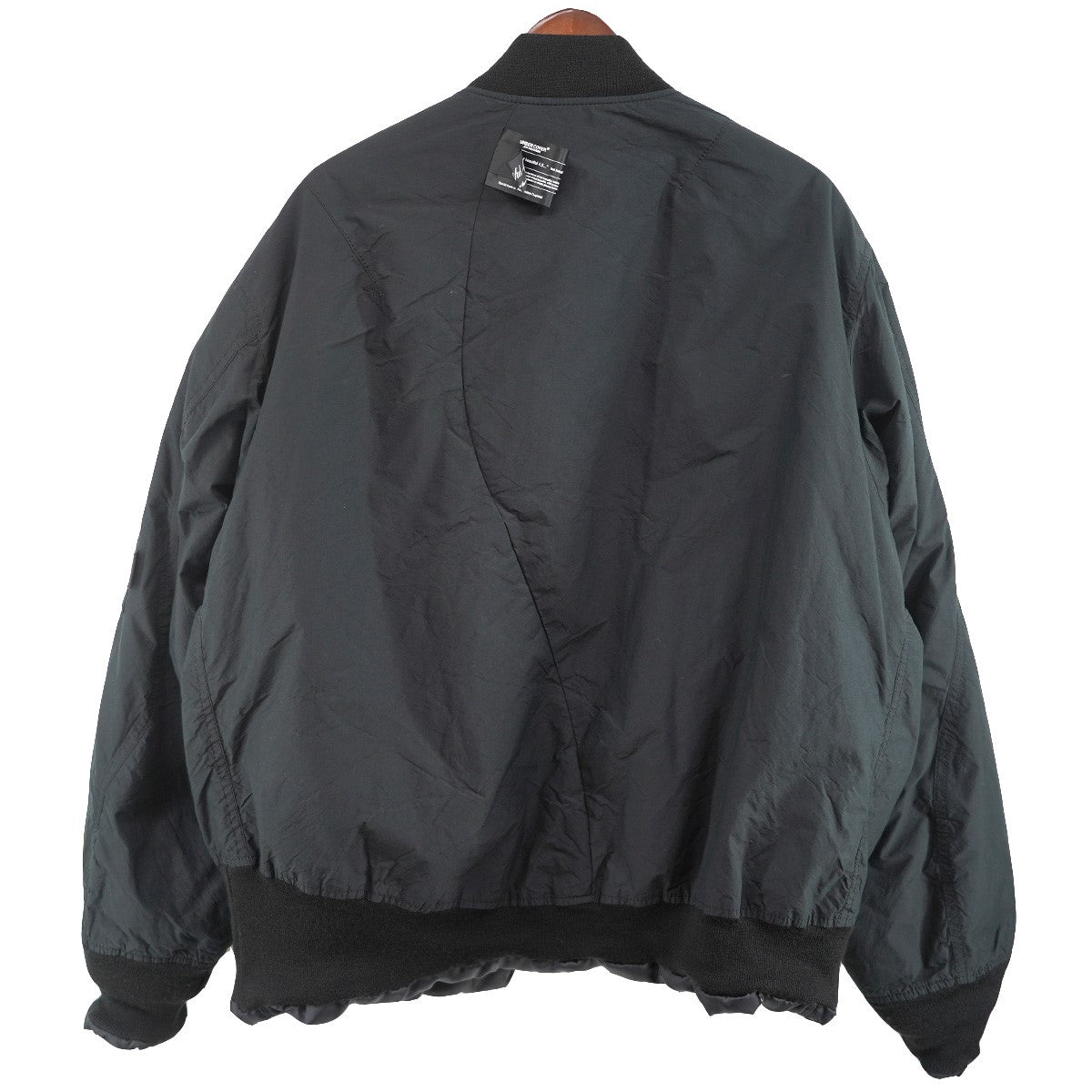 UNDERCOVER 26SS C／NyCorduraタイプライターMA-1コットン ナイロン ボンバージャケット ブルゾン 古着・中古-3枚目のアイテム画像