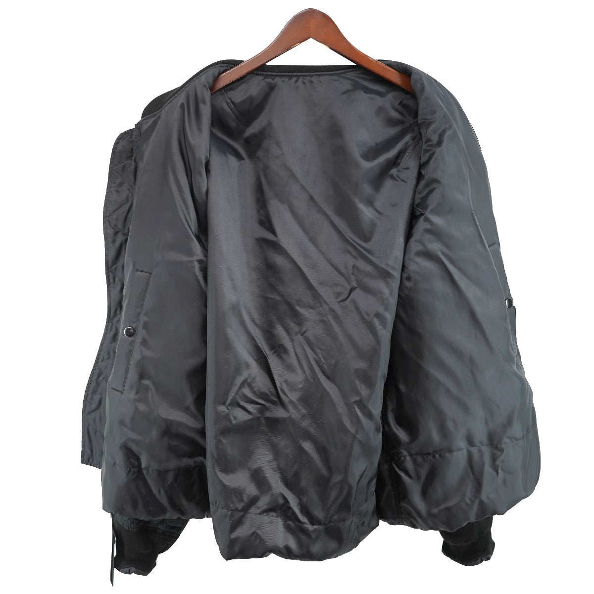 UNDERCOVER 26SS C／NyCorduraタイプライターMA-1コットン ナイロン ボンバージャケット ブルゾン 古着・中古-7枚目のアイテム画像