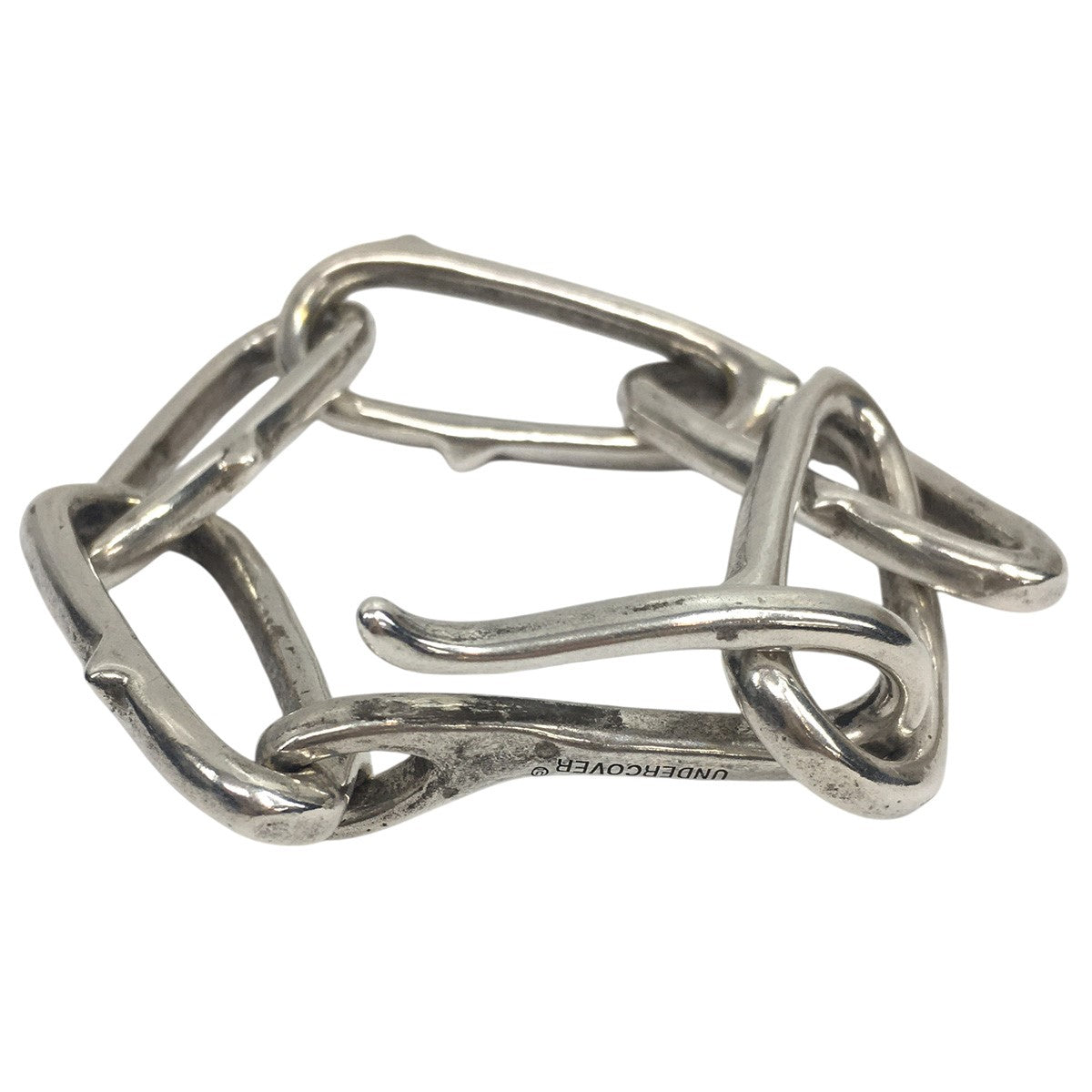 UNDERCOVER 26SS Thorn Bracelet ／ イバラ チェーン ブレスレット BRASS 古着・中古-3枚目のアイテム画像