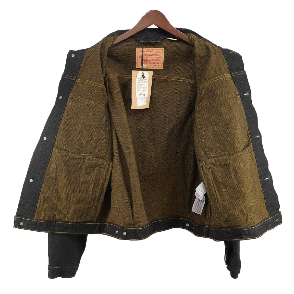 stussy×LEVI'S 24SS × Levi's Crispy Rinse Trucker Jacketロゴ コラボ