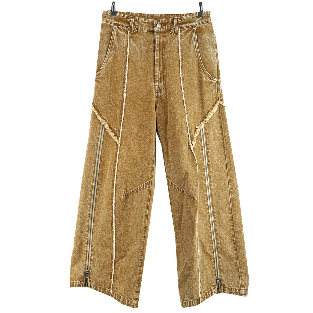 25SS TAUPE ／ TPE CUT OFF ZIP DENIM PANTSカットオフ ジップ デニム パンツ
