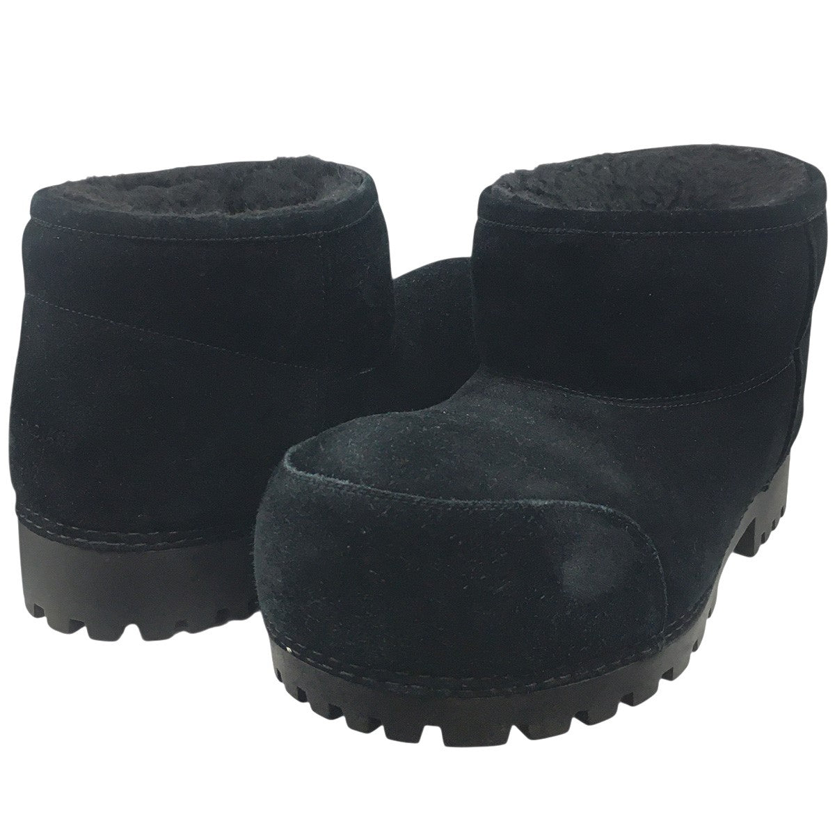 24AW Alaska Fur Bootieアラスカ ファーブーツ ボリューム シューズ 靴