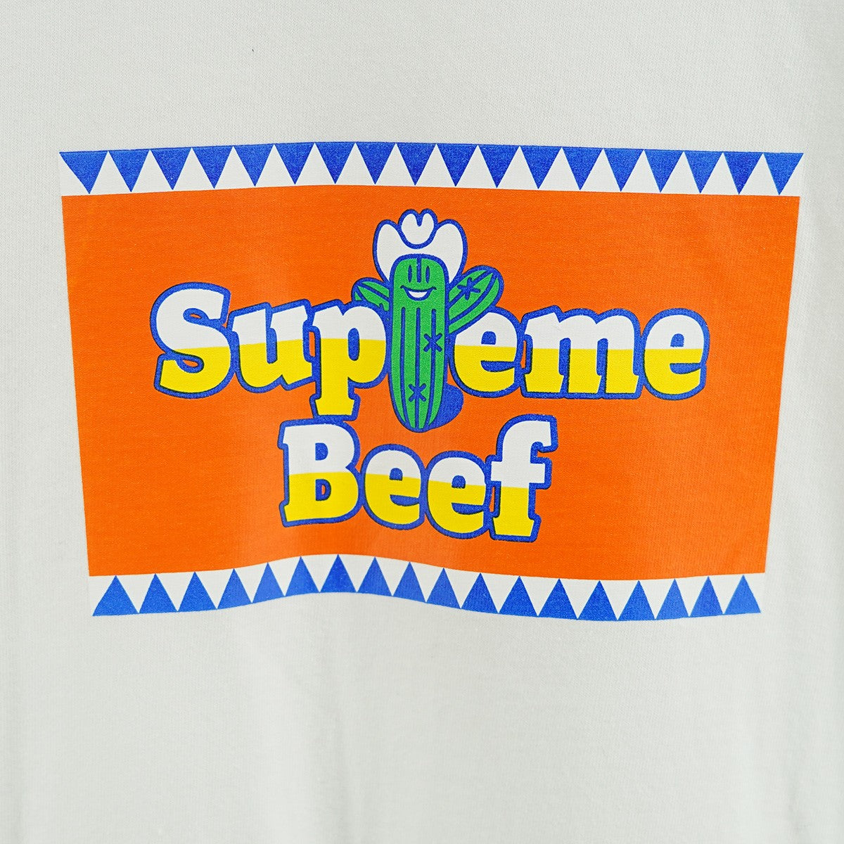 Supreme 25SS Beef Tee ロゴ ビーフ Tシャツ 古着・中古-2枚目のアイテム画像