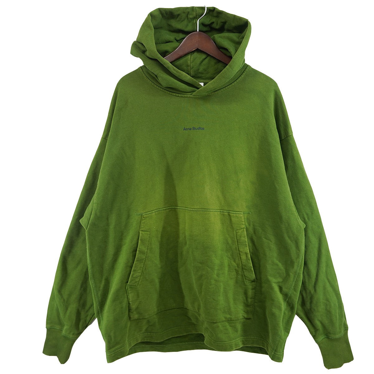 FRANKLIN H STAMP フランクリン スタンプ ロゴFaded wash フェード加工 プルオーバーパーカー