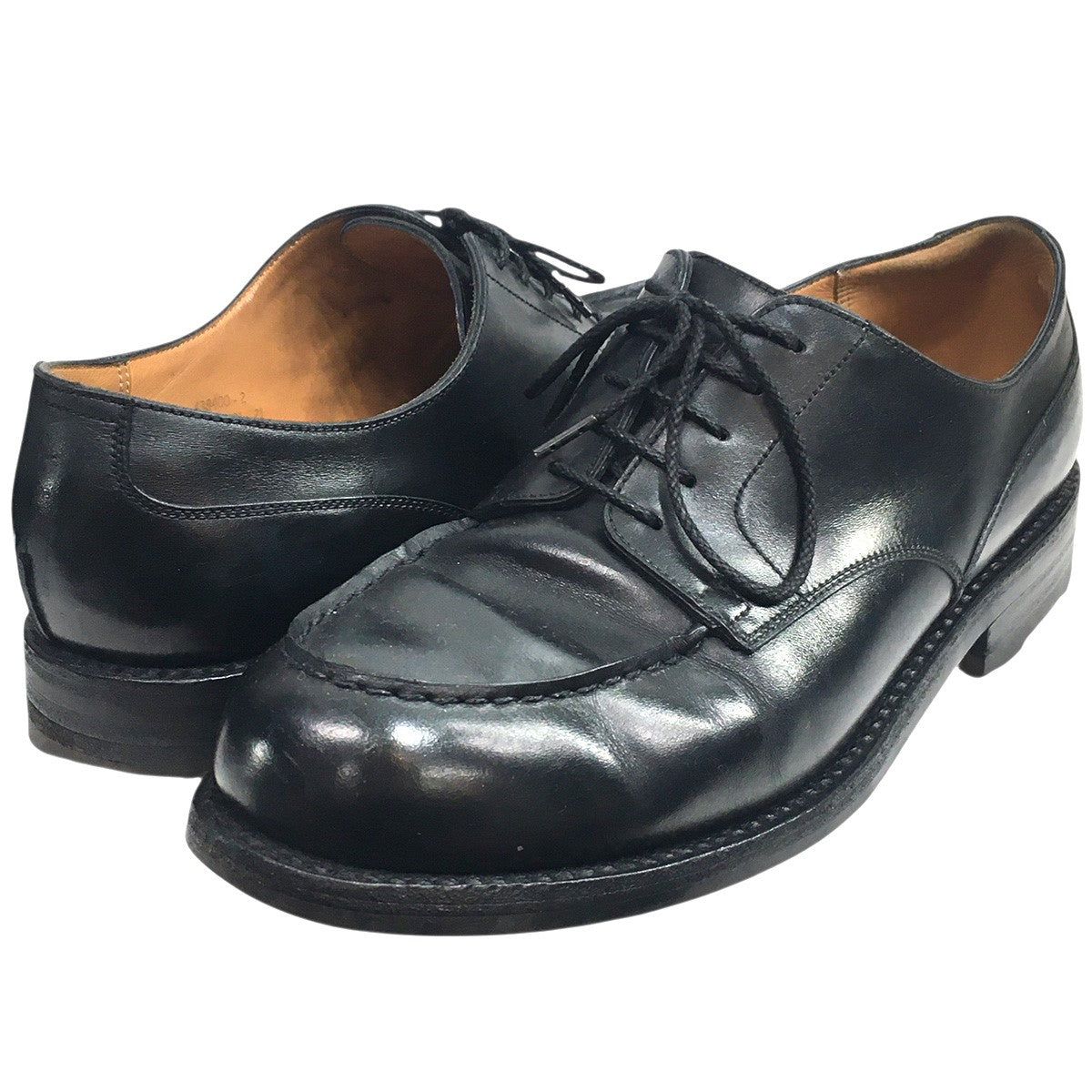 641 GOLF C WIDTH Uチップ ゴルフ レザーシューズ 靴