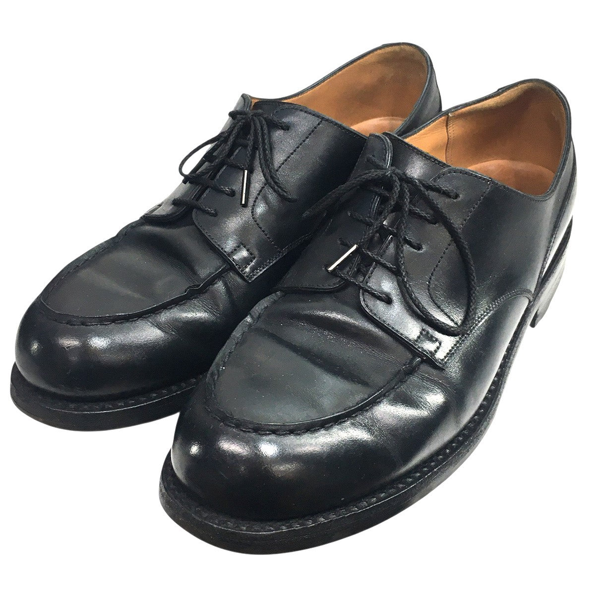 641 GOLF C WIDTH Uチップ ゴルフ レザーシューズ 靴