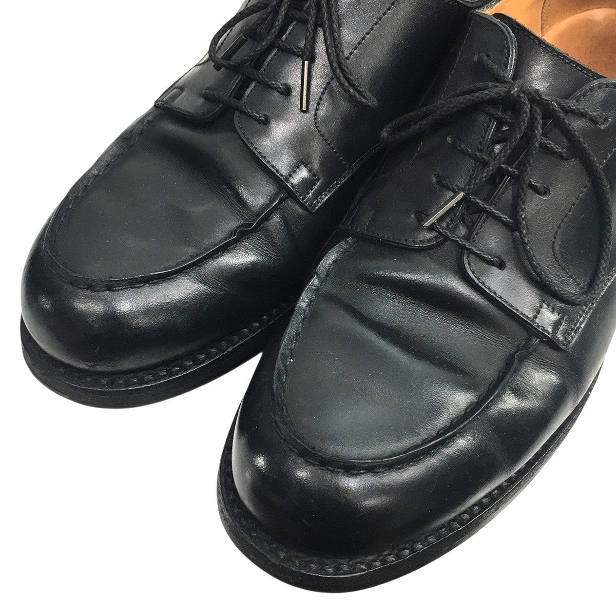 641 GOLF C WIDTH Uチップ ゴルフ レザーシューズ 靴