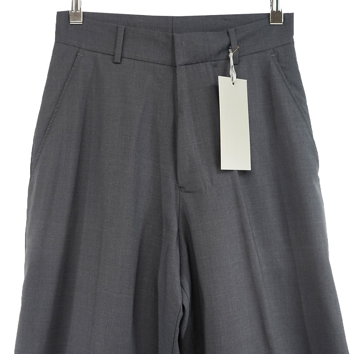 E．TAUTZ PLEATED TAILORED TROUSERSプリーツ テーラード タック トラウザース スラックス トラウザーパンツ 古着・中古-2枚目のアイテム画像