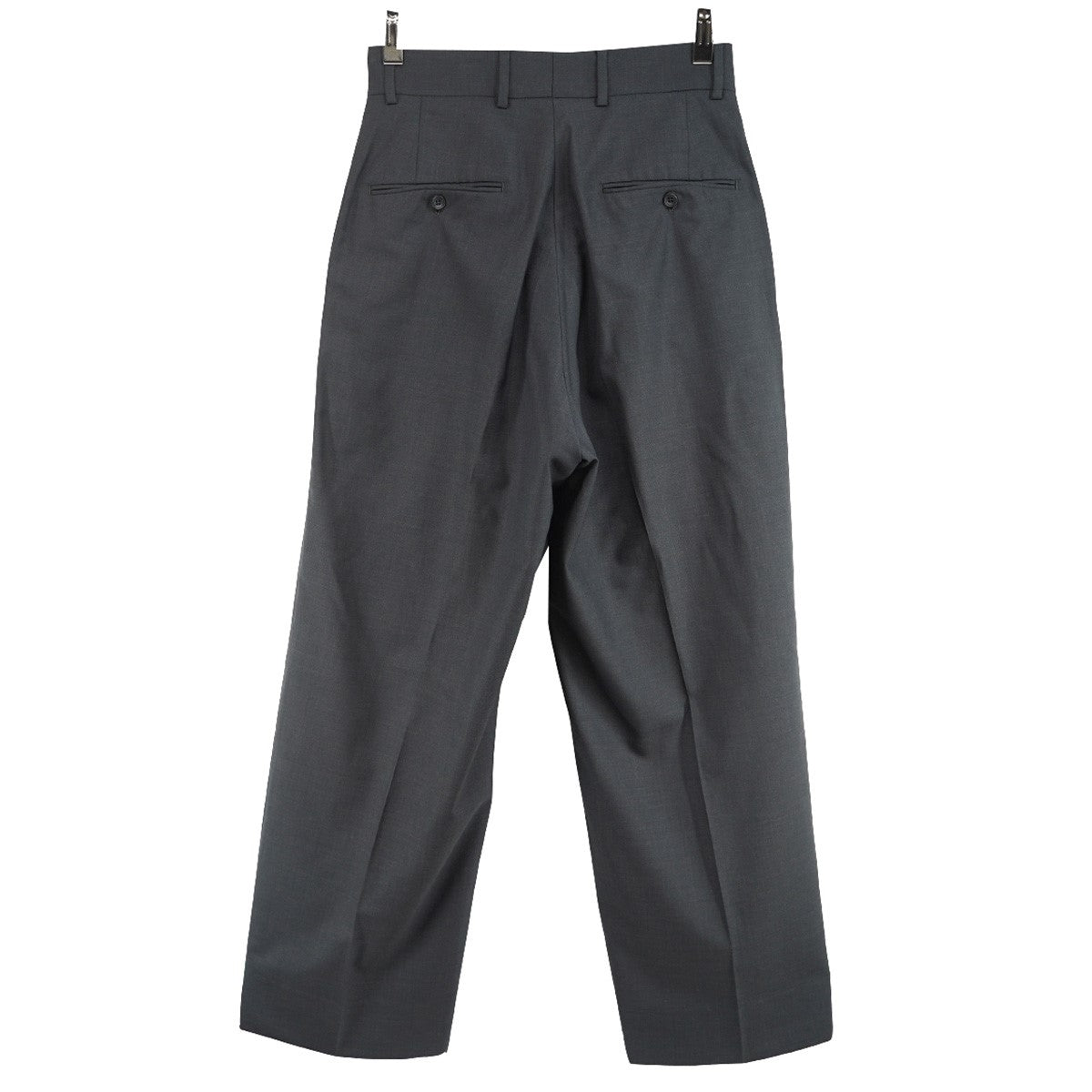 E．TAUTZ PLEATED TAILORED TROUSERSプリーツ テーラード タック トラウザース スラックス トラウザーパンツ 古着・中古-3枚目のアイテム画像