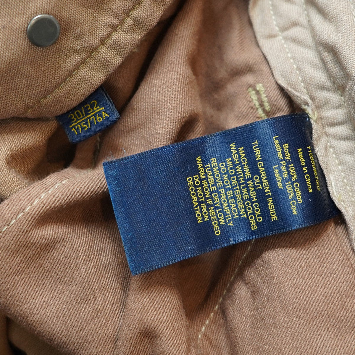POLO RALPH LAUREN Straight Canvas Double-Knee Pantダブルニー ストレート キャンバス ハンティング パンツ 古着・中古-7枚目のアイテム画像