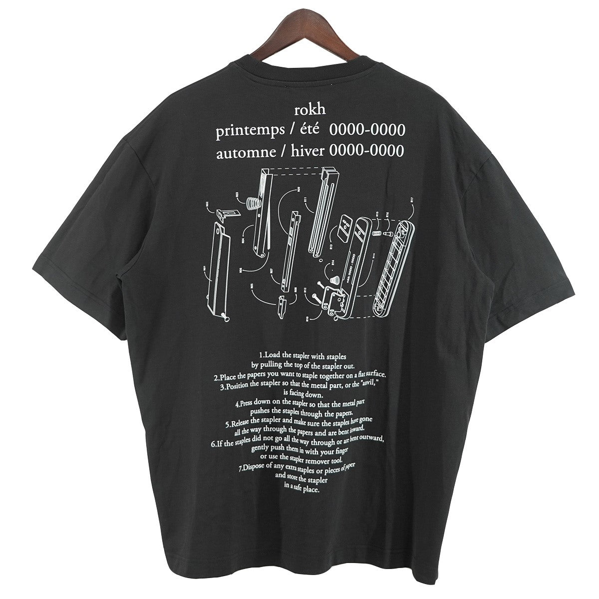 rokh×H＆M コラボ グラフィック Tシャツ 古着・中古-2枚目のアイテム画像