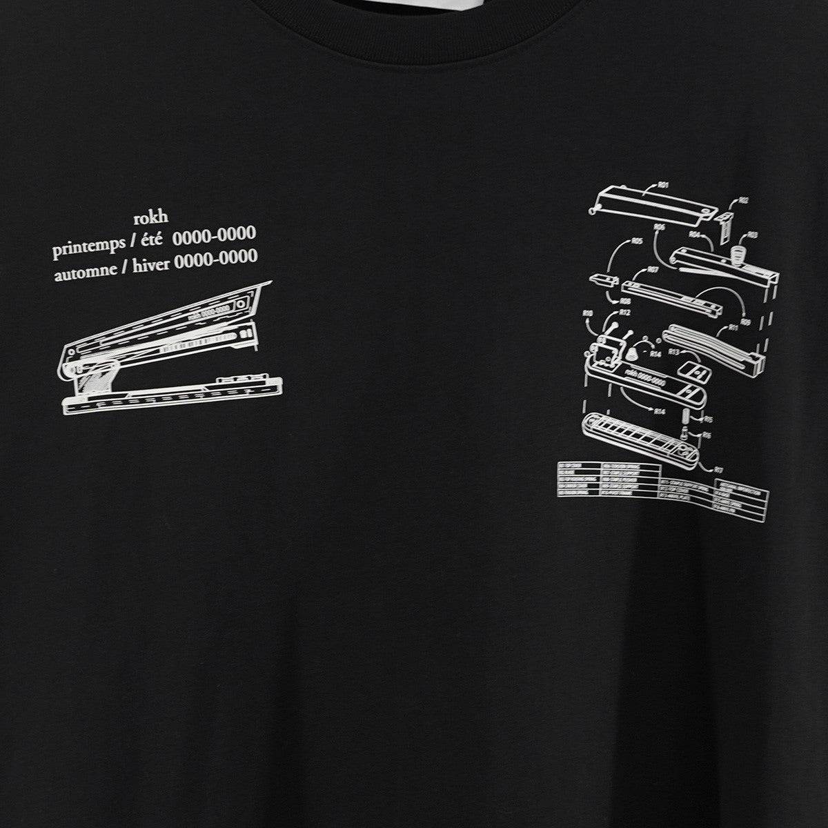 rokh×H＆M コラボ グラフィック Tシャツ 古着・中古-3枚目のアイテム画像