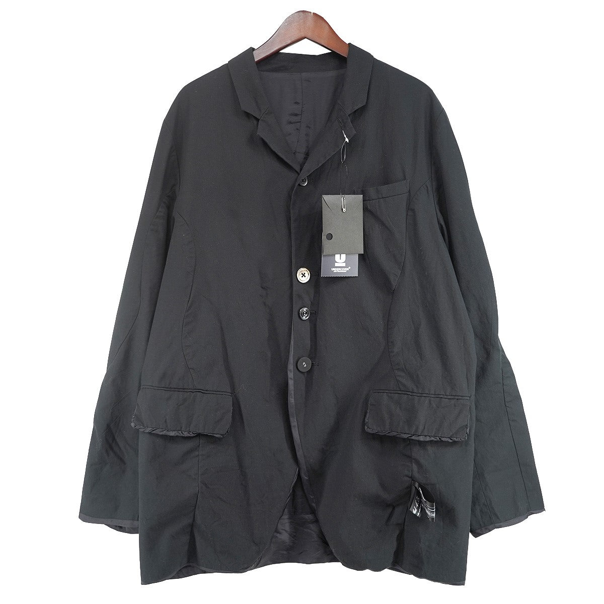 UNDERCOVER 26SS but beautiful 4．5 Cotton gabardine jacketコットン ギャバジン ロゴ パッチ ジャケット 古着・中古-1枚目のアイテム画像