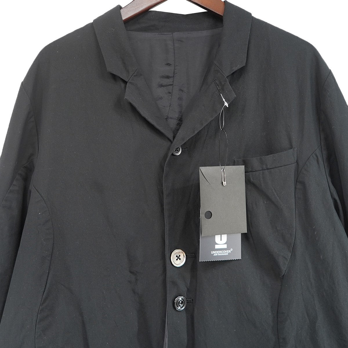 UNDERCOVER 26SS but beautiful 4．5 Cotton gabardine jacketコットン ギャバジン ロゴ パッチ ジャケット 古着・中古-2枚目のアイテム画像