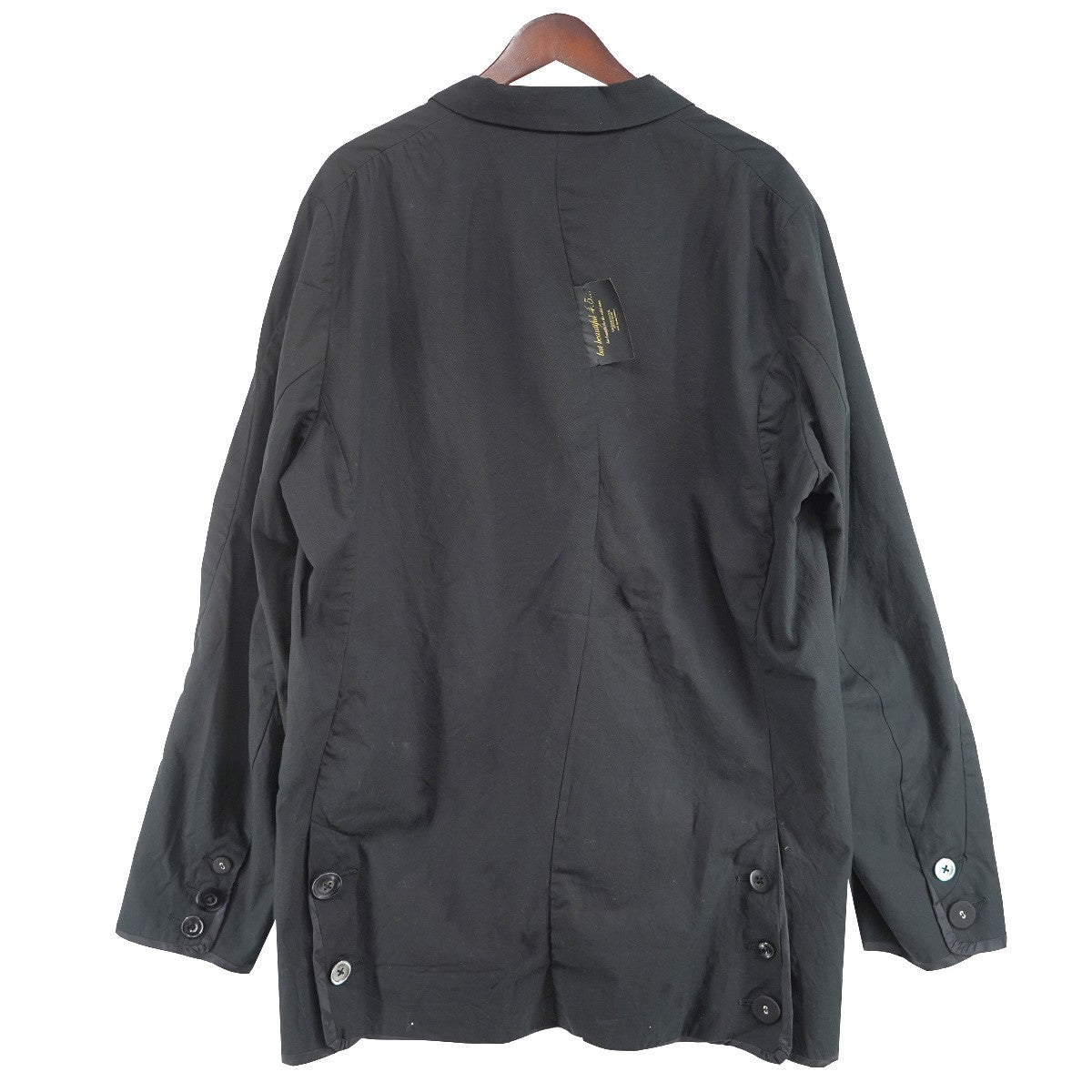 UNDERCOVER 26SS but beautiful 4．5 Cotton gabardine jacketコットン ギャバジン ロゴ パッチ ジャケット 古着・中古-3枚目のアイテム画像