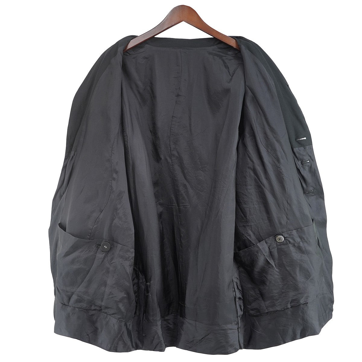UNDERCOVER 26SS but beautiful 4．5 Cotton gabardine jacketコットン ギャバジン ロゴ パッチ ジャケット 古着・中古-6枚目のアイテム画像