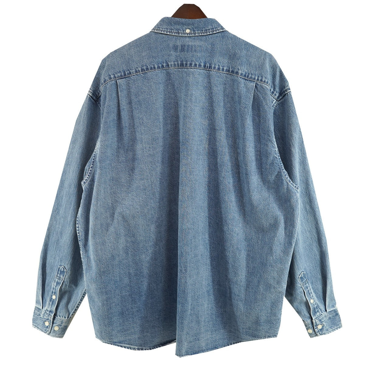 Supreme 25SS Small Box Denim Shirtスモールボックス ロゴ デニムシャツ 古着・中古-3枚目のアイテム画像