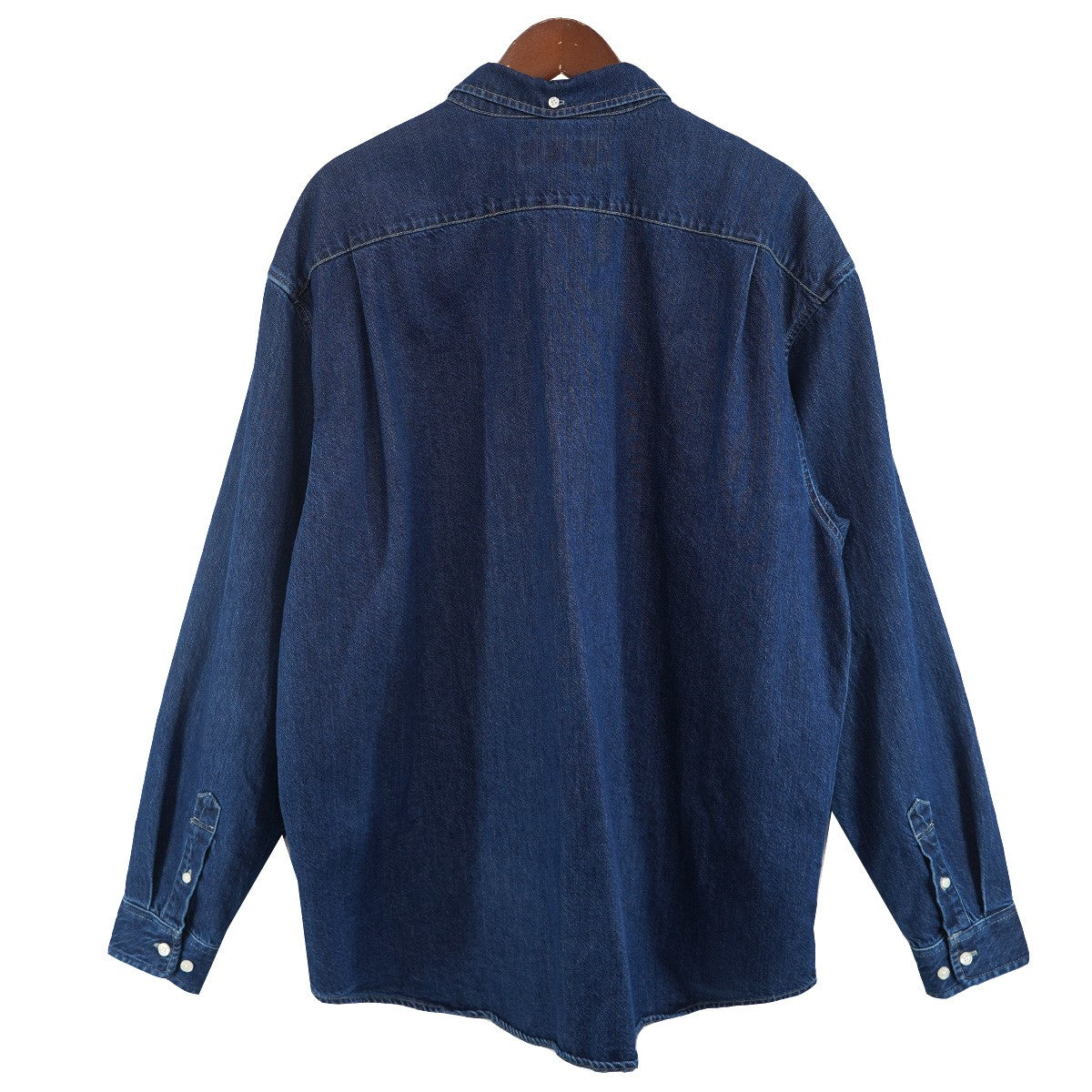 Supreme 24AW Small Box Shirtスモールボックス ロゴ デニムシャツ 古着・中古-3枚目のアイテム画像