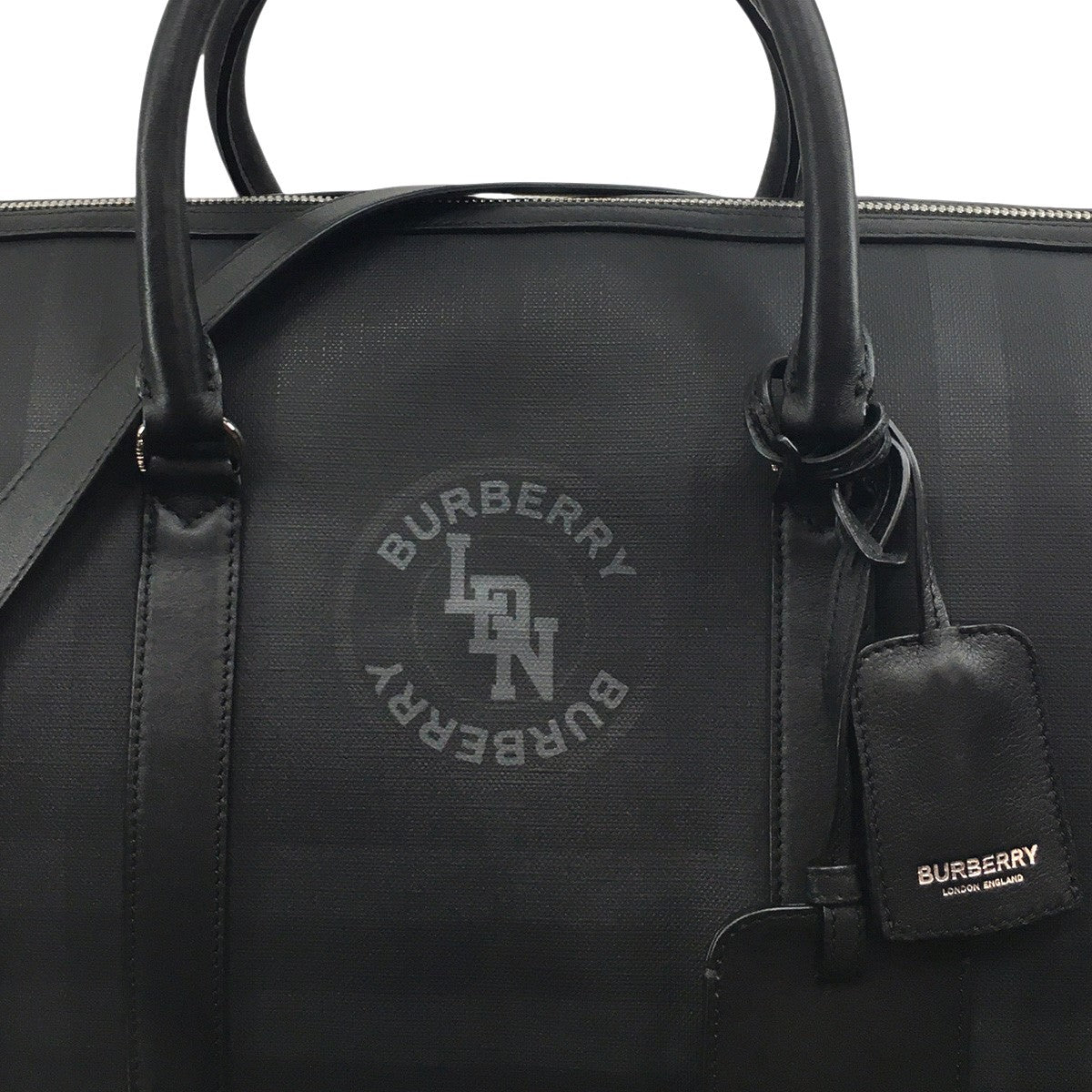 BURBERRY(バーバリー) 19AW リカルド期 キャンバス×スムースレザー