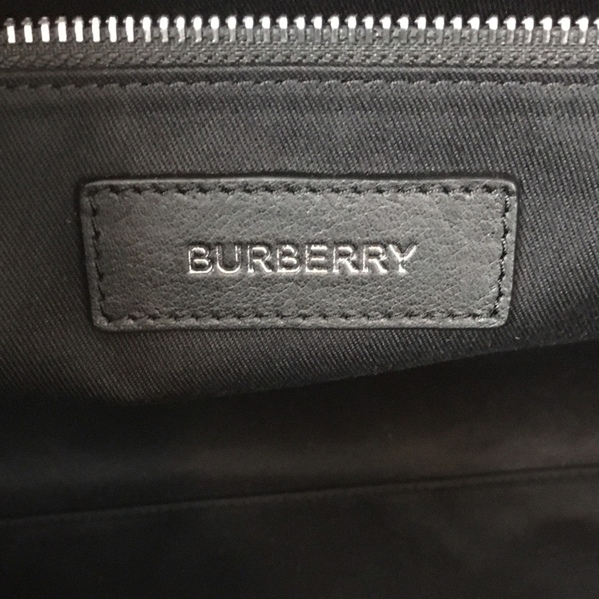 BURBERRY 19AW リカルド期 キャンバス×スムースレザー ホールドオール チェックサークルロゴ グラフィック ハンド ショルダー ボストンバッグ 鞄 古着・中古-8枚目のアイテム画像