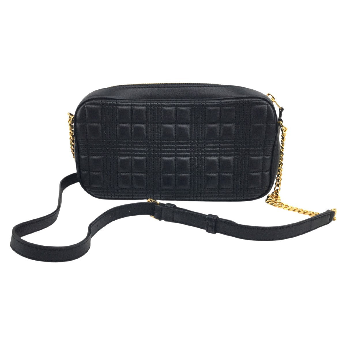 BURBERRY リカルド期 Small Lola Camera Bagキルティング TB ロゴ チェーン ショルダーバッグ 鞄 古着・中古-3枚目のアイテム画像