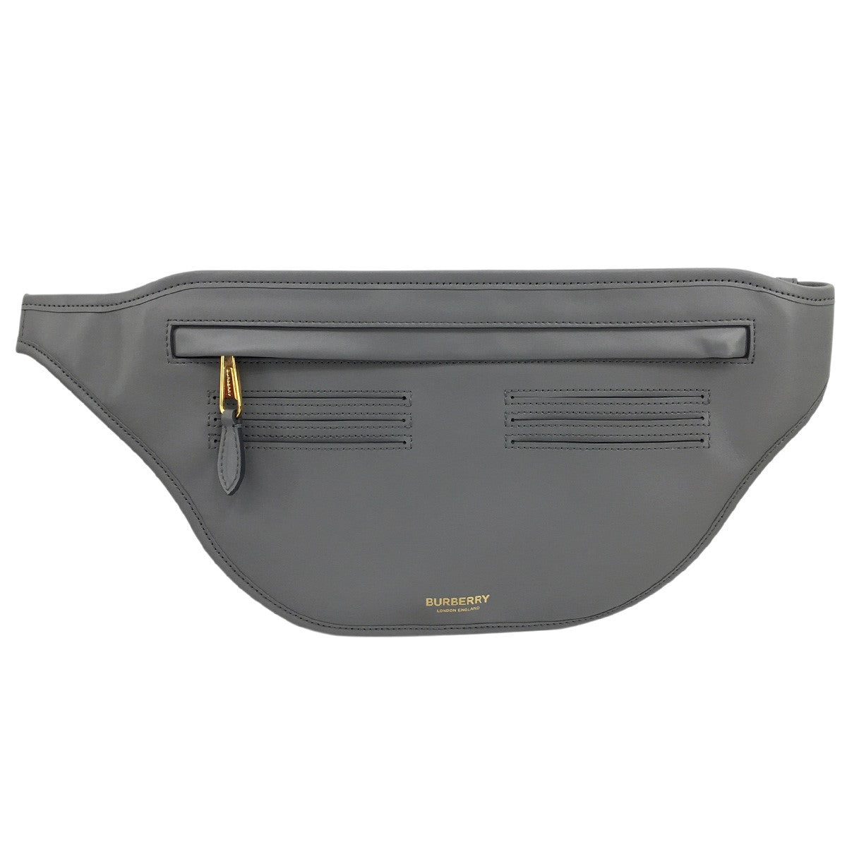 BURBERRY リカルド期 Brummell Belt Bum Bagブランメル ベルト バム ウエスト レザー ロゴ バッグ 鞄 古着・中古-1枚目のアイテム画像