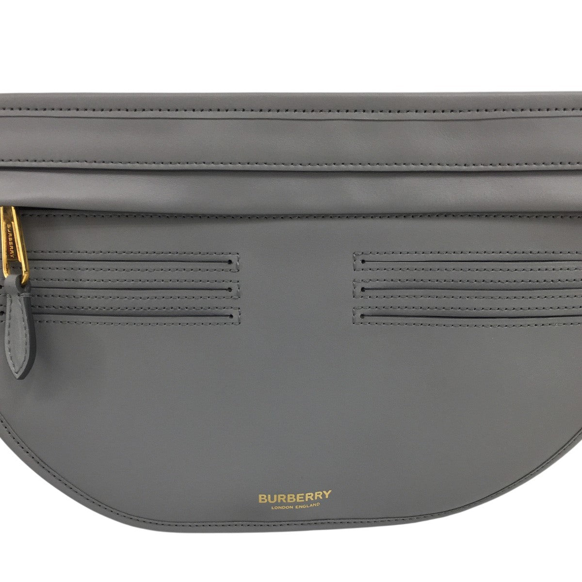 BURBERRY リカルド期 Brummell Belt Bum Bagブランメル ベルト バム ウエスト レザー ロゴ バッグ 鞄 古着・中古-2枚目のアイテム画像
