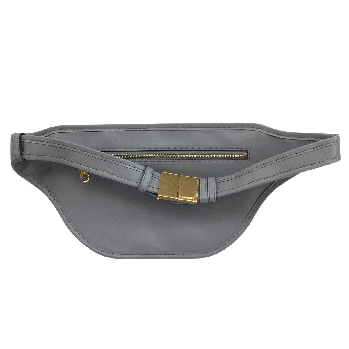 BURBERRY リカルド期 Brummell Belt Bum Bagブランメル ベルト バム ウエスト レザー ロゴ バッグ 鞄 古着・中古-4枚目のアイテム画像
