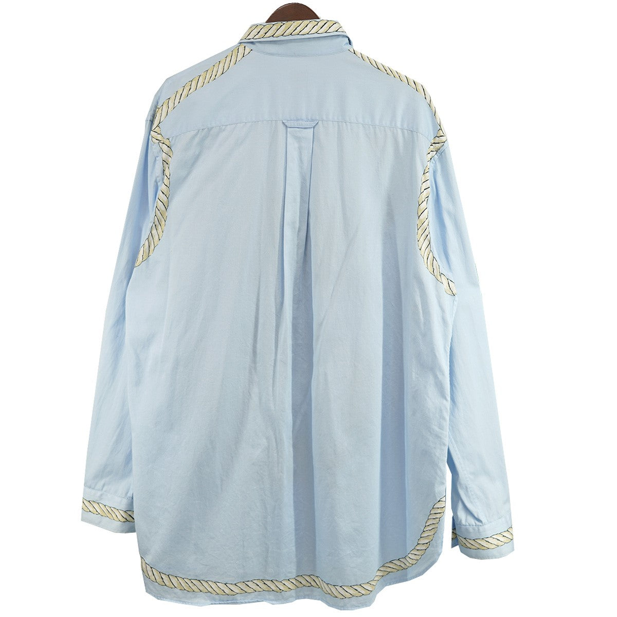 BURBERRY 21SS リカルド期 ランウェイコレクション Shark and Mermaid Print Cotton Shirtシャーク マーメイド グラフィック シャツ 古着・中古-2枚目のアイテム画像