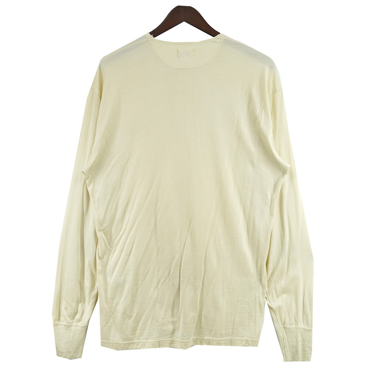 MAATEE＆SONS(マーティーアンドサンズ) 23AW SILK PIQUE HENRY TEE