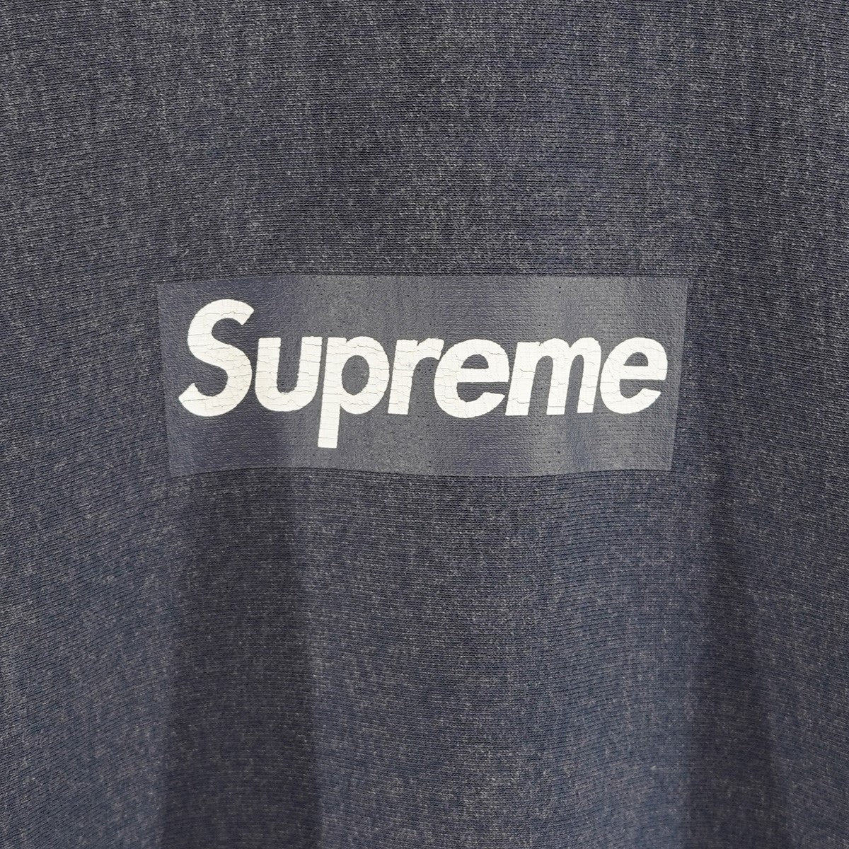Supreme 25SS Washed Box Logo Crewneckウォッシュド加工 ボックスロゴ クルーネック スウェット トレーナー 古着・中古-2枚目のアイテム画像
