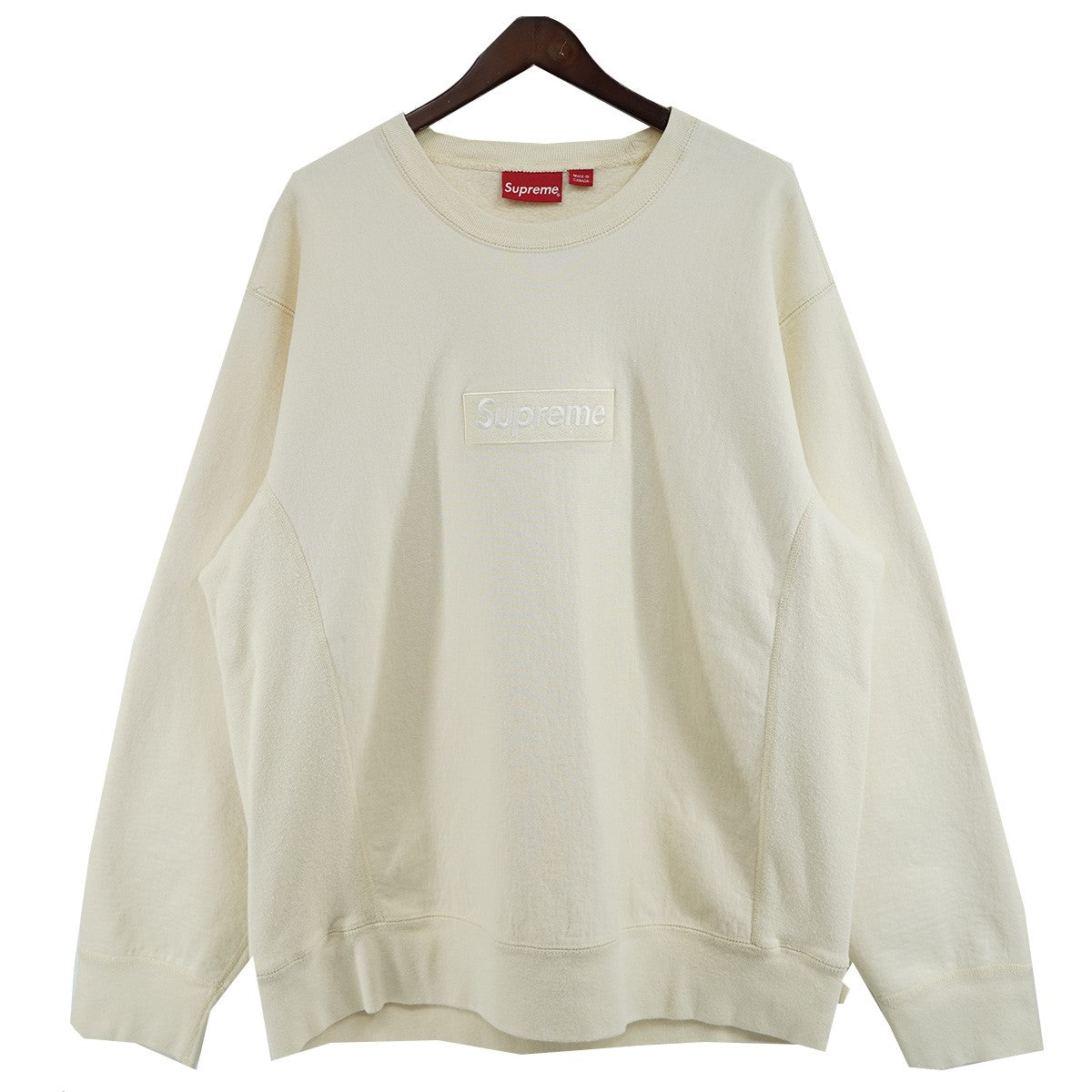 Supreme 18AW Box Logo Crewneckボックスロゴ クルーネック スウェット トレーナー 古着・中古-1枚目のアイテム画像