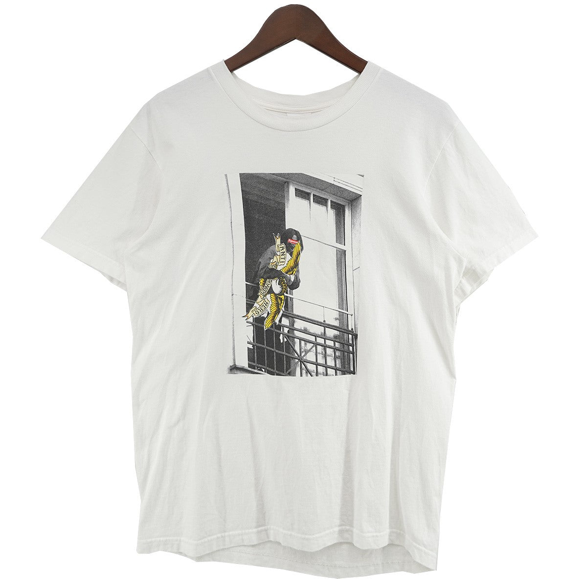 Supreme×ANTIHERO 20AW ANTIHERO Balcony Teeアンタイヒーロー バルコニー バックプリント ロゴ Ｔシャツ 古着・中古-1枚目のアイテム画像