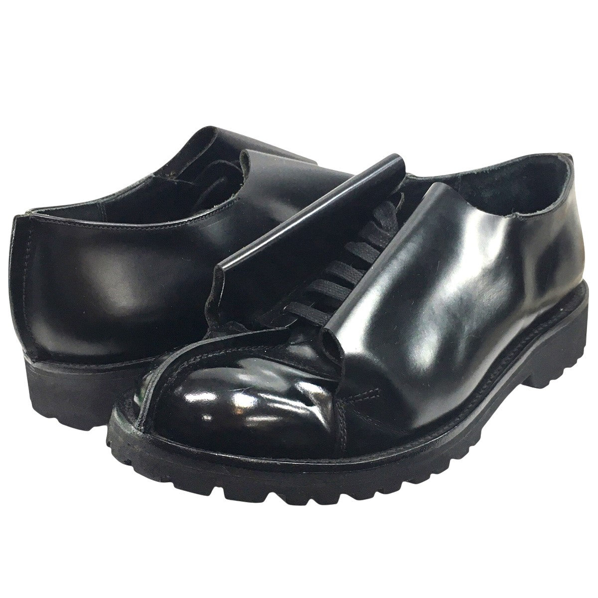 GRENSON×CRAIG GREEN Craig Green Polished-Leather Derby Shoesポリッシュド レザー シューズ 靴 古着・中古-1枚目のアイテム画像