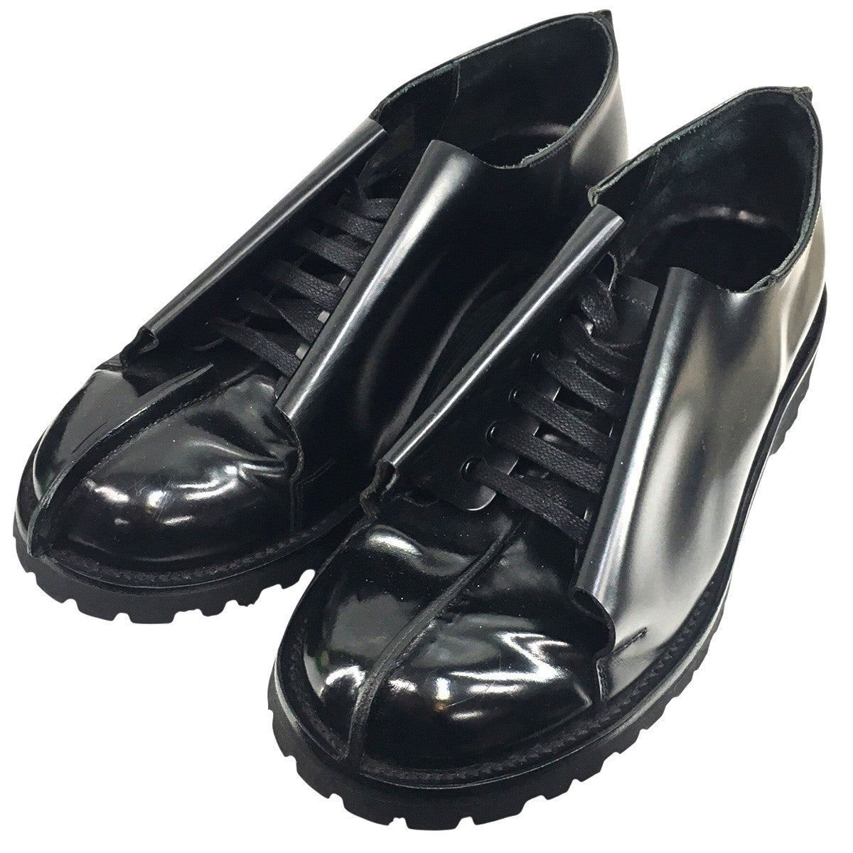 GRENSON×CRAIG GREEN Craig Green Polished-Leather Derby Shoesポリッシュド レザー シューズ 靴 古着・中古-2枚目のアイテム画像