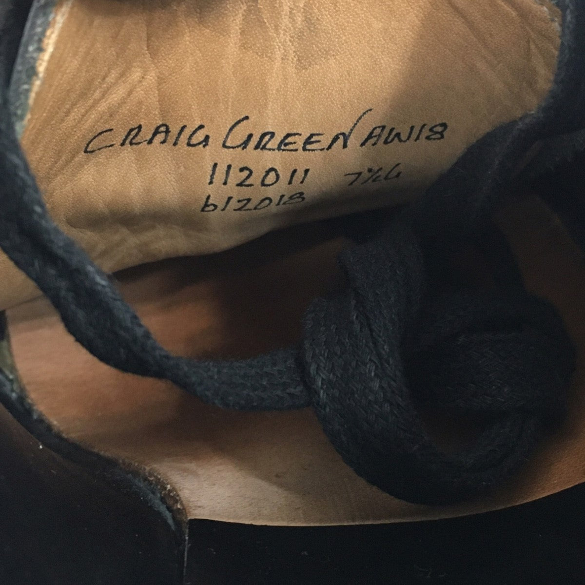 GRENSON×CRAIG GREEN Craig Green Polished-Leather Derby Shoesポリッシュド レザー シューズ 靴 古着・中古-8枚目のアイテム画像