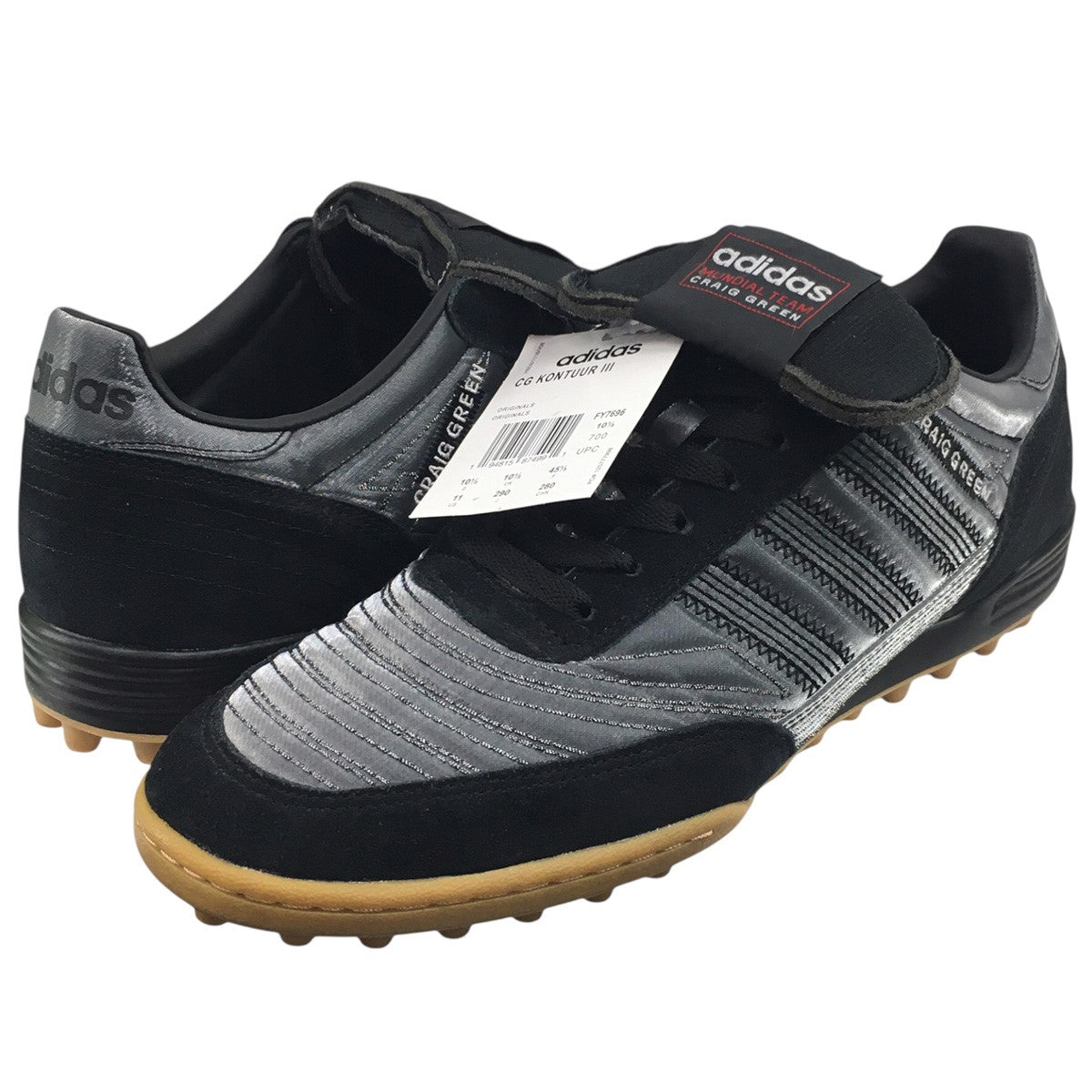 adidas×CRAIG GREEN 20AW Craig Green X Kontuur 3 Core Black Menコラボ スニーカー シューズ 靴 古着・中古-2枚目のアイテム画像