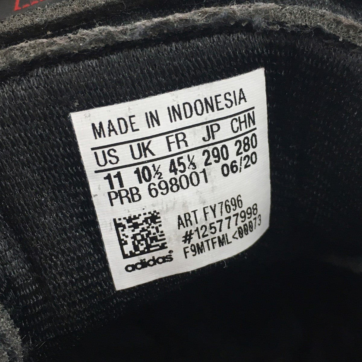 adidas×CRAIG GREEN 20AW Craig Green X Kontuur 3 Core Black Menコラボ スニーカー シューズ 靴 古着・中古-9枚目のアイテム画像