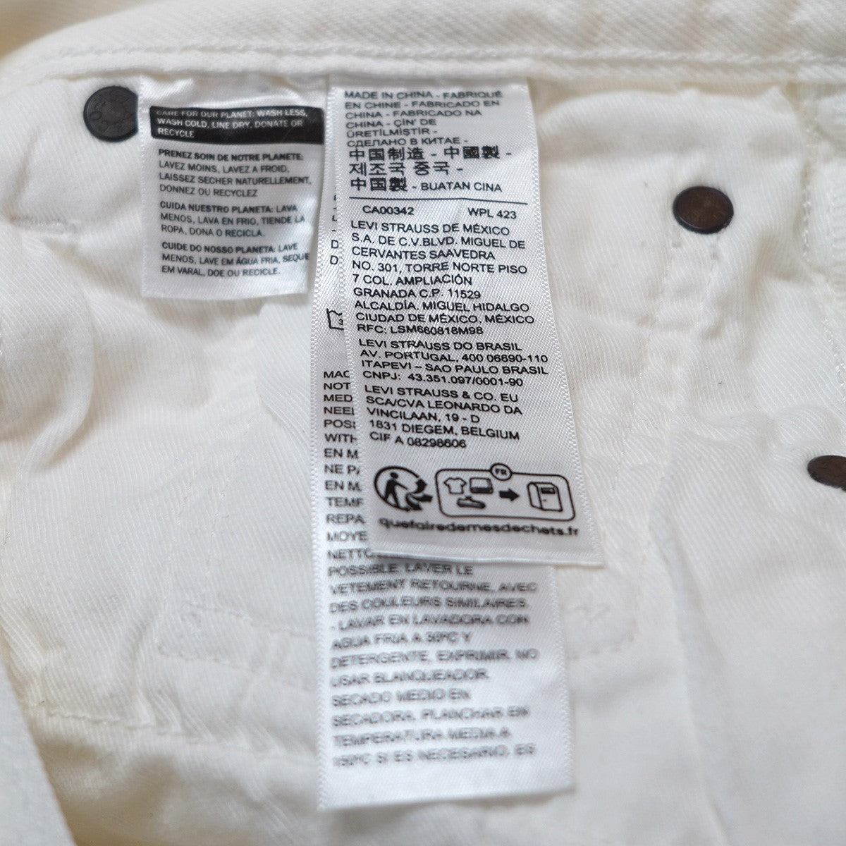 LEVI’S×JOURNAL STANDARD JOURNAL STANDARD 別注 501 デニムパンツ ジーンズ 古着・中古-7枚目のアイテム画像