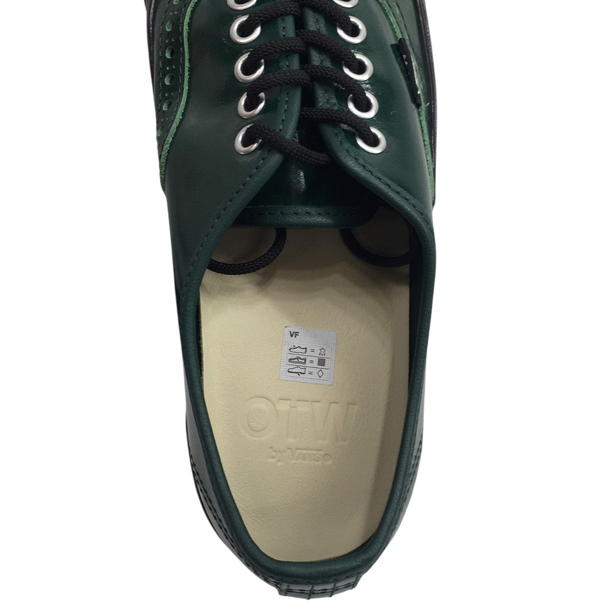 VANS 26SS OTW Authentic 44 Siped Vibramオーセンティック パテントレザー ブローグ シューズ スニーカー 靴 古着・中古-7枚目のアイテム画像