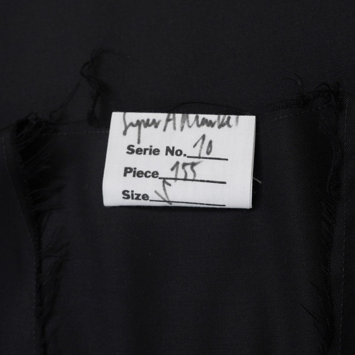GABRIELA COLL GARMENTS×SUPER A MARKET 22AW × Loro Piana Cut Off Processed Sleeveless One-piece DressVネック カットオフ スリット ワンピース ドレス 古着・中古-7枚目のアイテム画像
