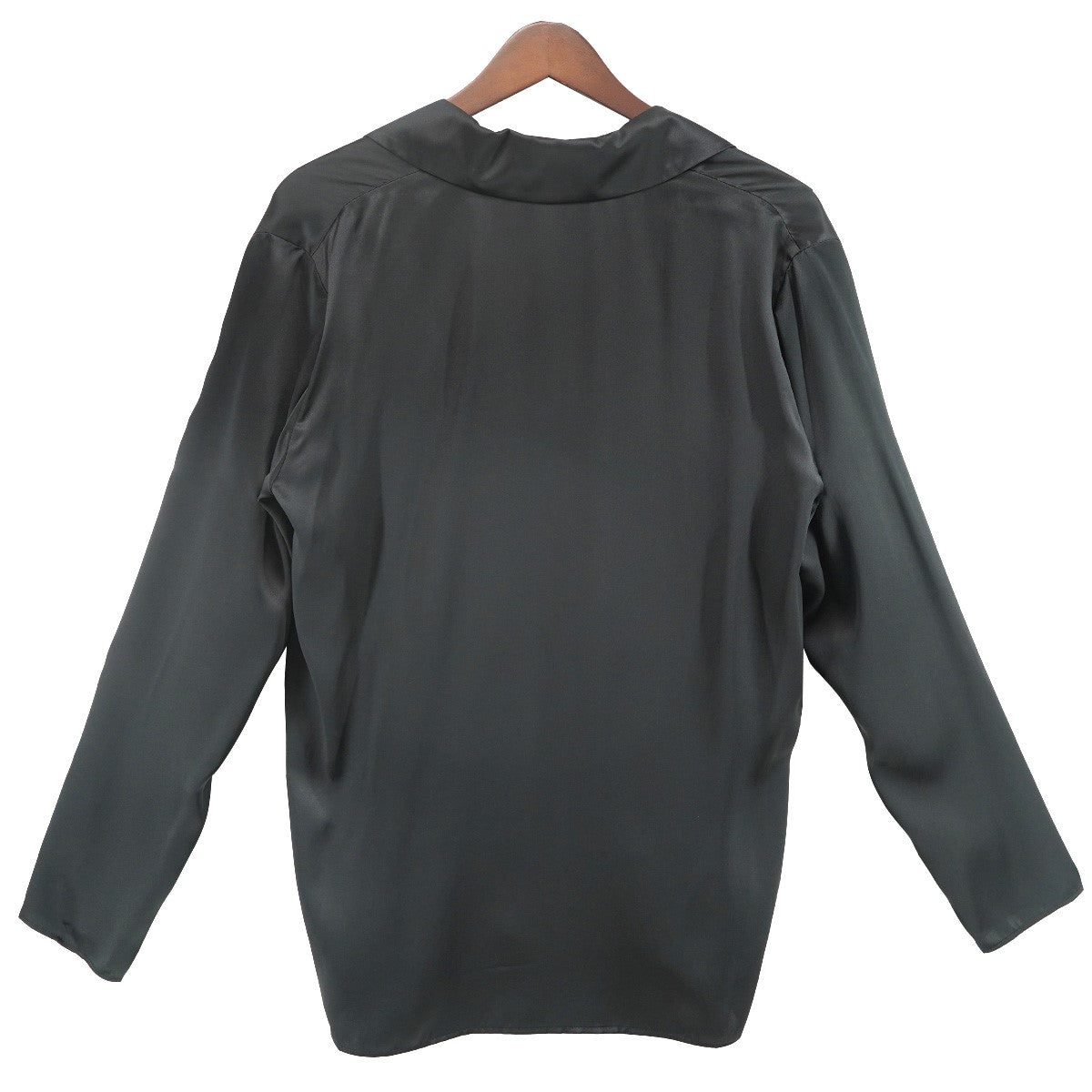 23SS Silk Open Collar Shirtシルク オープンカラー 開襟 シャツ
