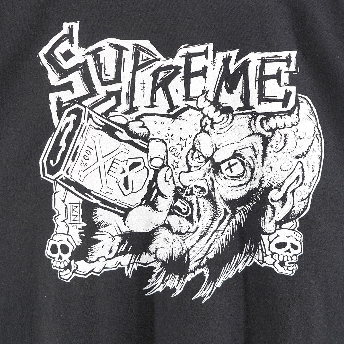 Supreme 25AW Rob Zombie Fuckin Blowout Teeロブゾンビ ファッキン ブロウアウト ロゴ Tシャツ 古着・中古-3枚目のアイテム画像